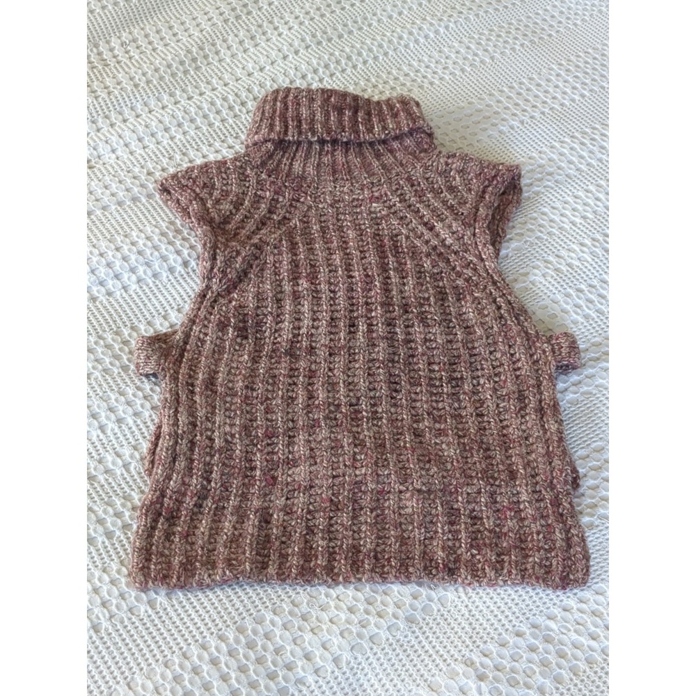 Isabel Marant Meggy Turtleneck Sweater Vest Multicolor Sz 6 Medium 38 - Picture 8 of 16